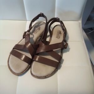 Brown Strappy Sandals